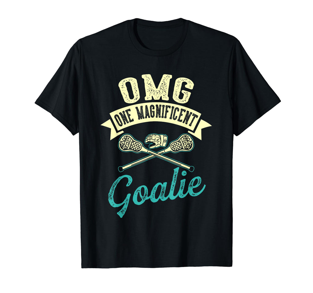 Funny Goalkeeper Lacrosse Lax Goalie T-Shirt - Aesthetic Graphic Unisex