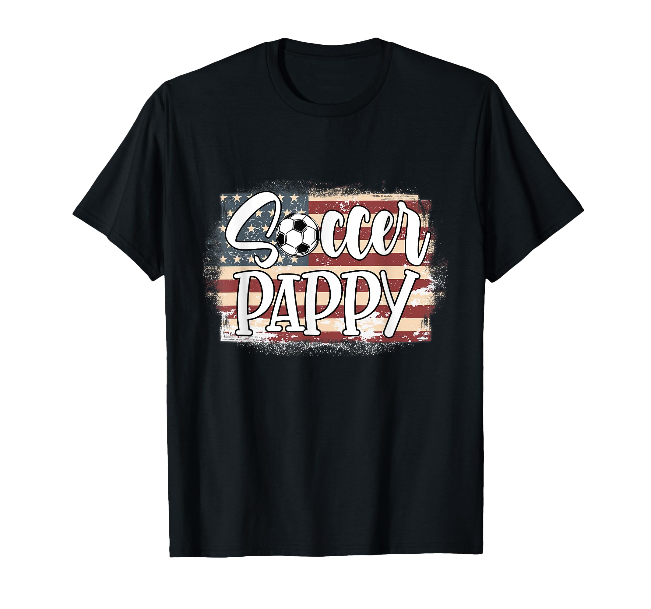 American Flag Soccer Pappy T-Shirt - Streetwear Style Men Women