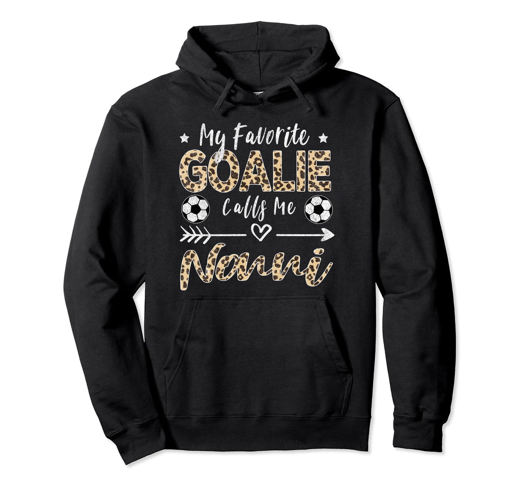 My Favorite Goalie Calls Me Nonni Hoodie - Trendy Graphic for Adults