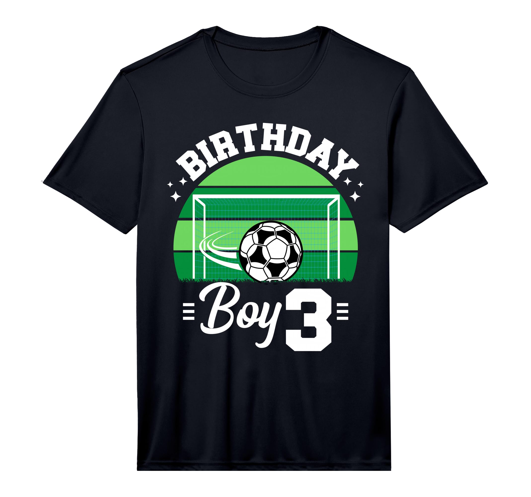 Its My 3Rd Birthday Soccer Player Three T-Shirt - Streetwear Style Unisex