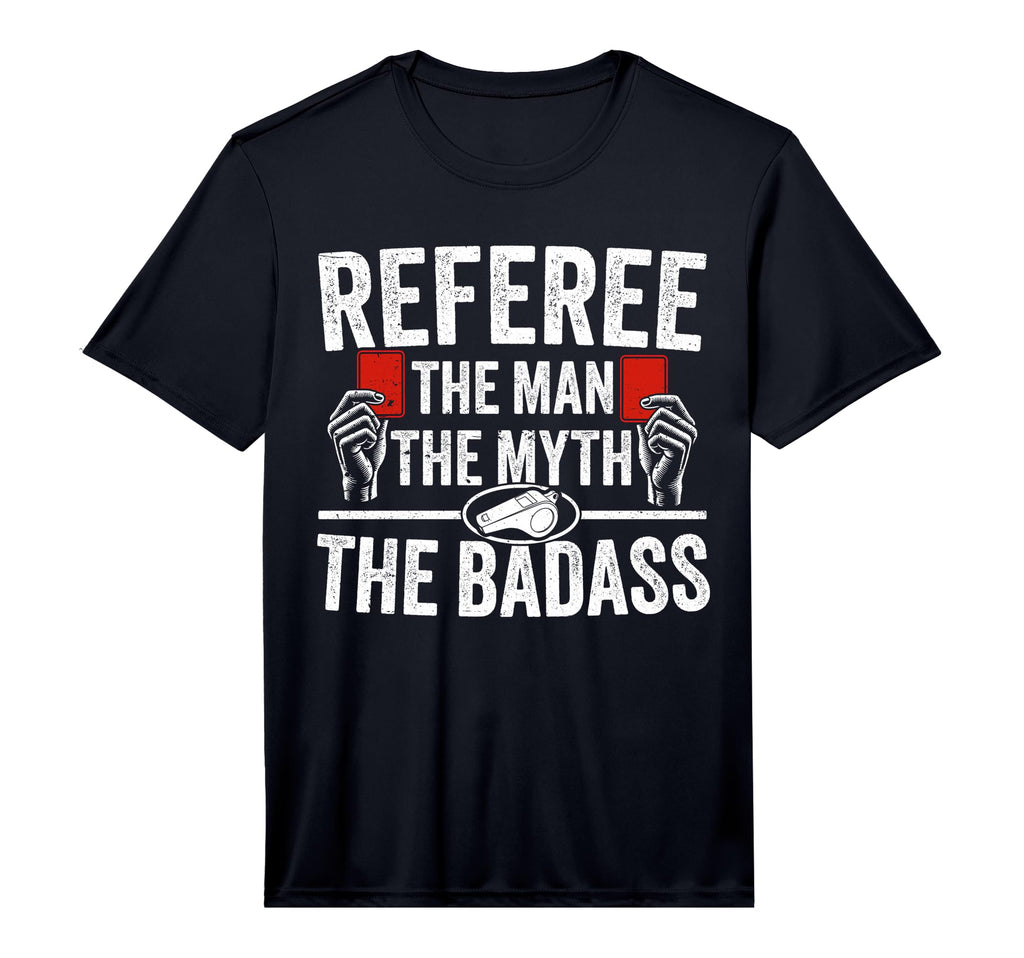 Mens Soccer Ref Funny Soccer Referee T-Shirt - Minimalist Print Men Women