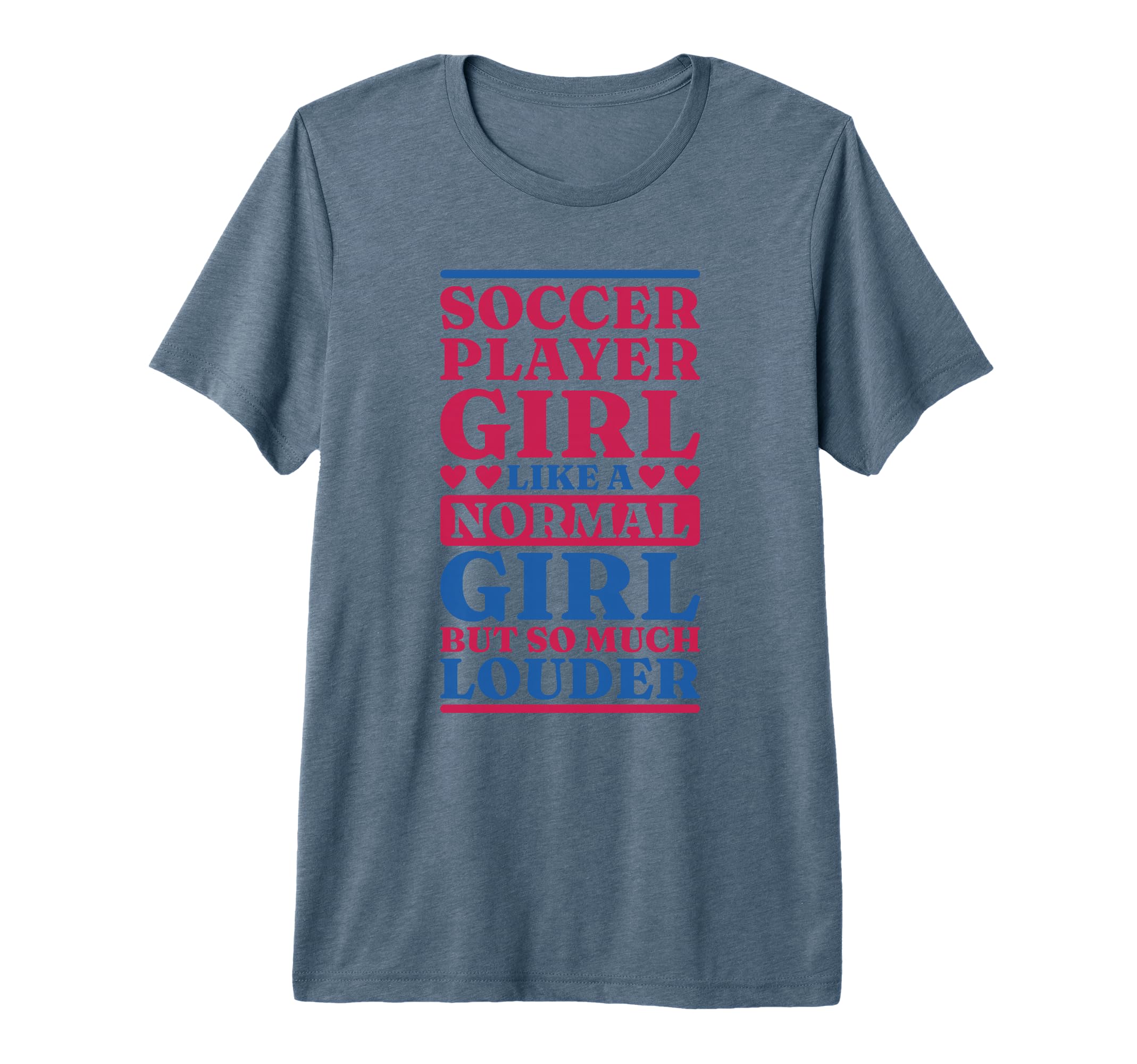 Soccer Players Designs Soccer Lover Tri T-Shirt - Aesthetic Graphic Unisex
