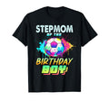 Stepmom Birthday Soccer Ball T-Shirt - Fun Novelty Design Men Women