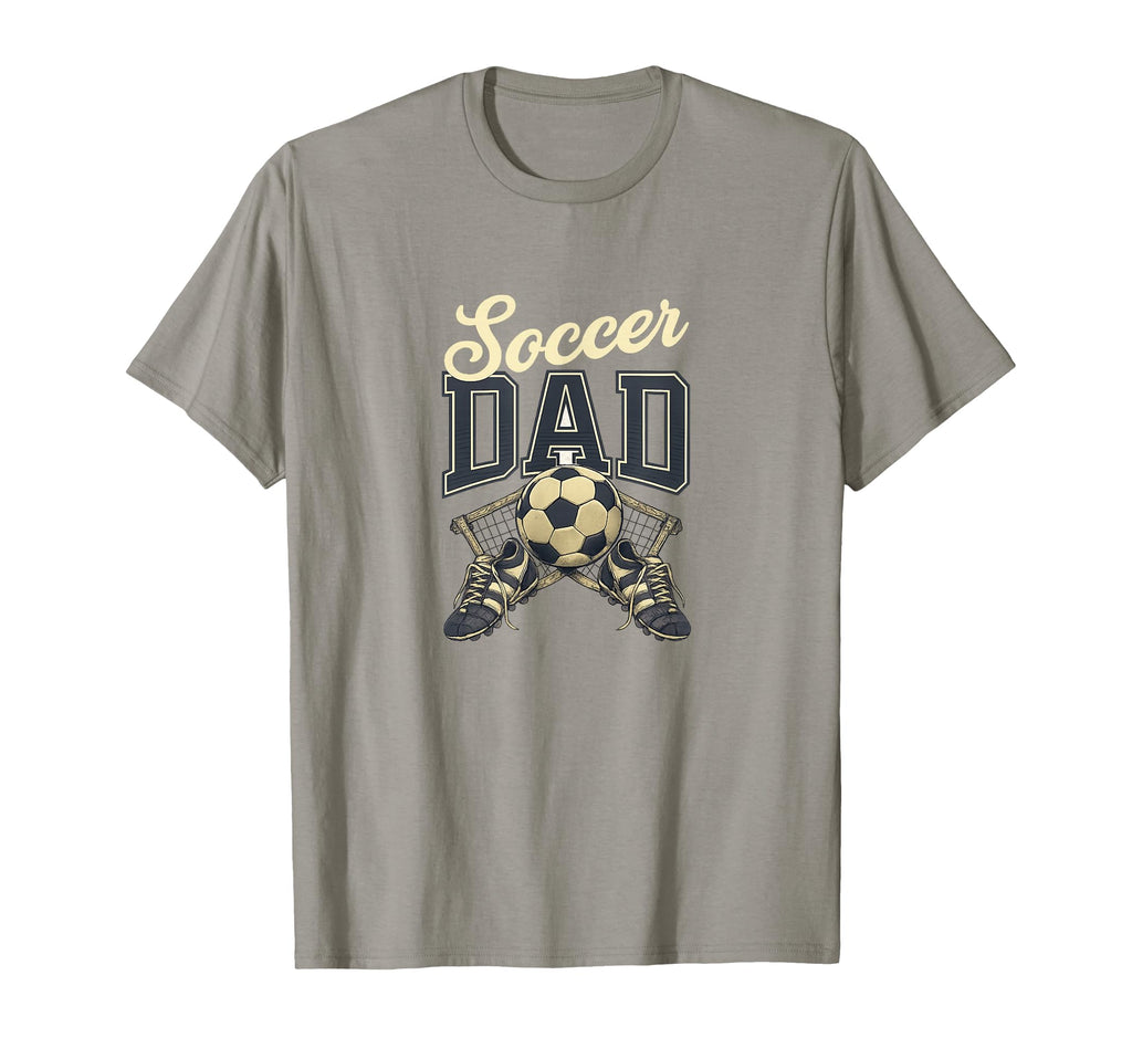 Soccer Dad Cleats Funny Gift Fathers T-Shirt - Unique Graphic for Adults