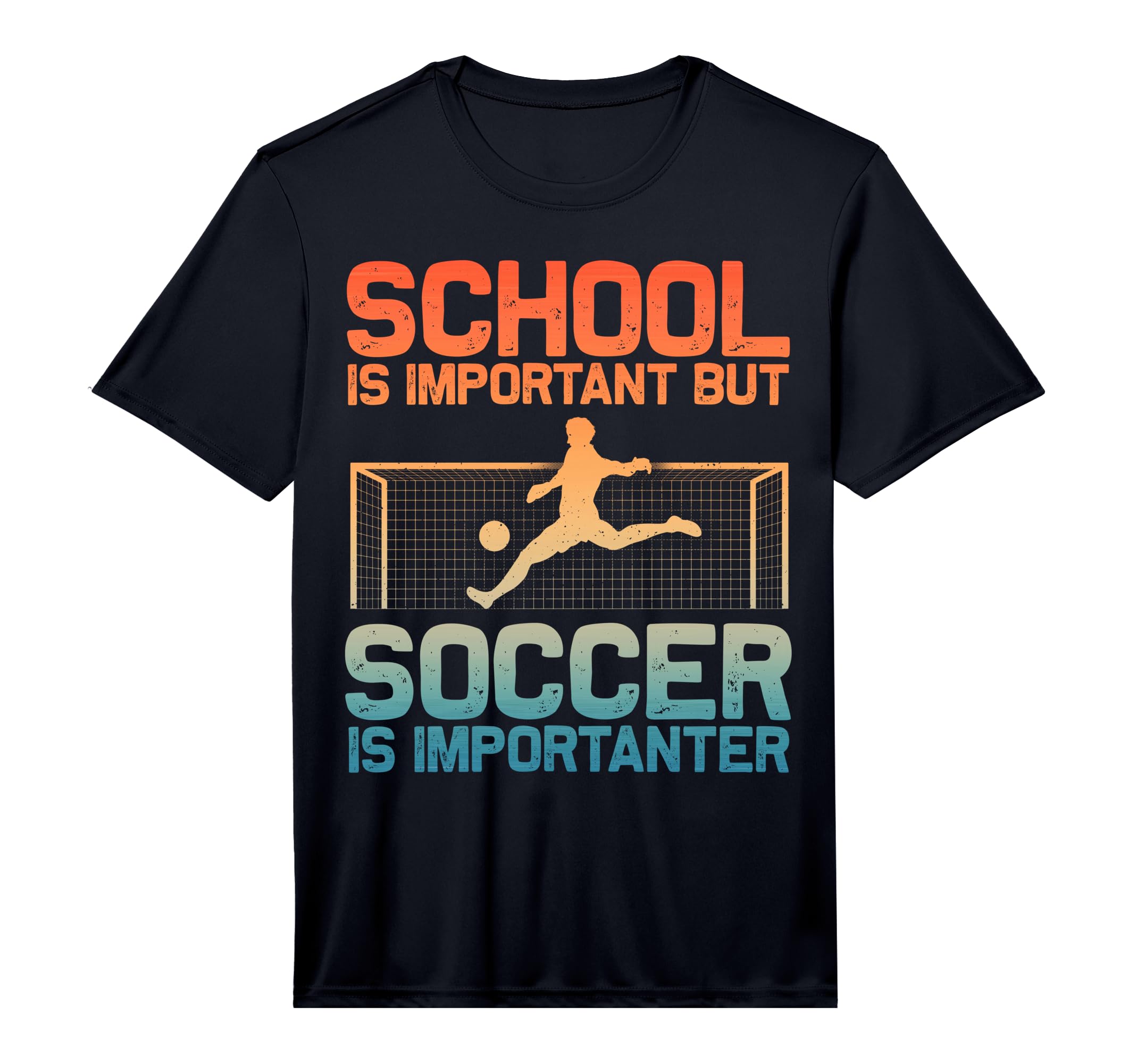 Funny Soccer Art Gag Soccer Player T-Shirt - Fun Novelty Design Men Women