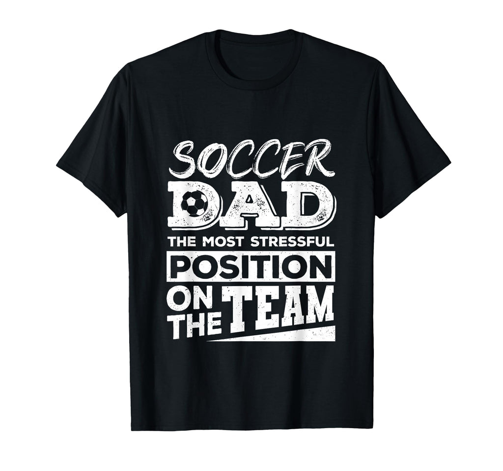 Soccer Dad Soccer Lover Soccer Fathers T-Shirt - Aesthetic Graphic Unisex