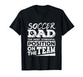 Soccer Dad Soccer Lover Soccer Fathers T-Shirt - Aesthetic Graphic Unisex