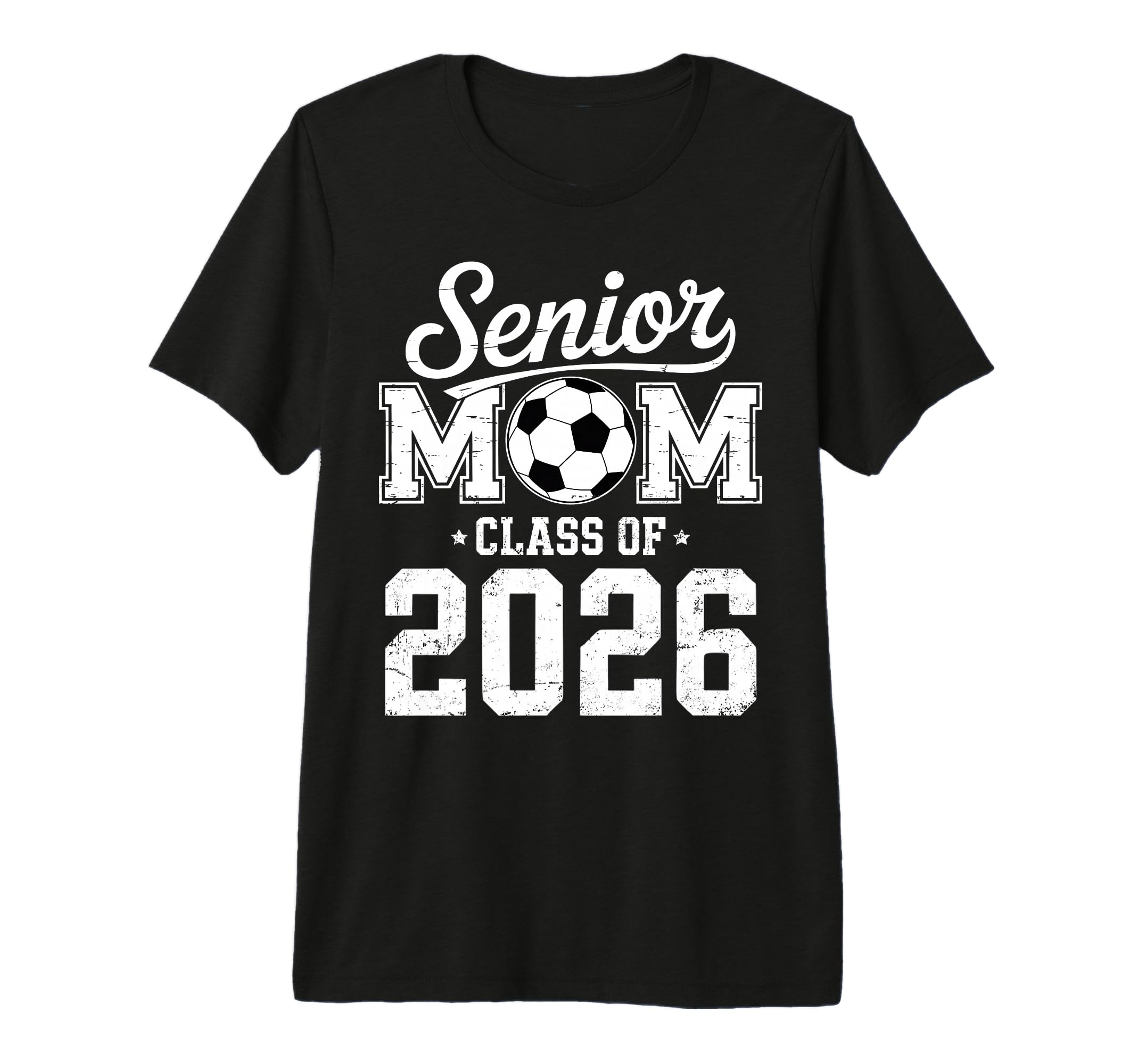 Soccer Senior Mom Class 2026 Tri T-Shirt - Casual Everyday Wear for Adults