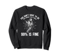 Lacrosse Goalie Funny Lacrosse Sweatshirt - Unique Graphic Men Women