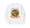 Just Who Loves Dragons And Soccer Sweatshirt - Fun Novelty Design Unisex