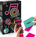 Mic misheard Music Trivia Card Game, Karaoke Party Game for 2-10 Players, Music Card Games with 250 Lyrics (125 Cards) for Family and Adult Christmas & Birthday Gifts