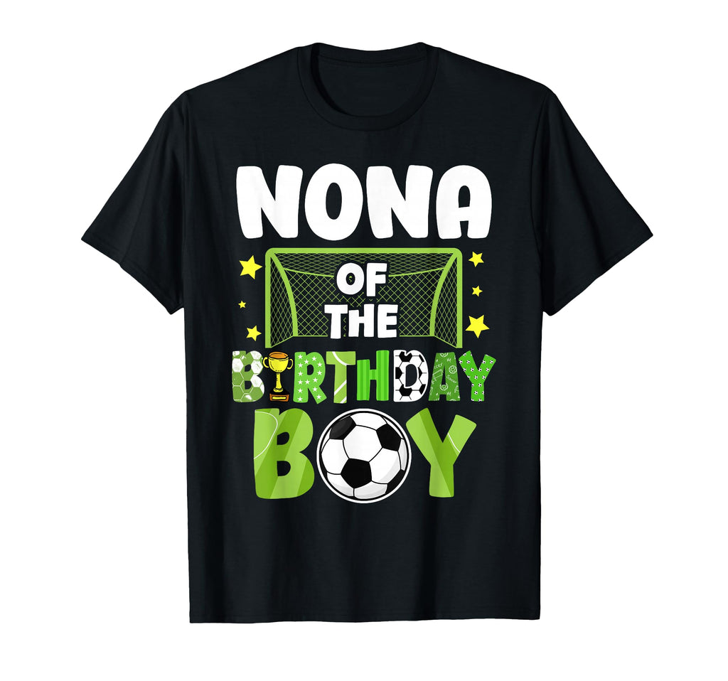 Soccer Nona Birthday Party Family T-Shirt - Trendy Graphic Men Women