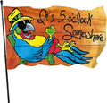 It'S 5 O'Clock Somewhere Flag 3x5 Ft Indoor/Outdoor Yard Garden Lawn Holiday Decoration Banner Sign