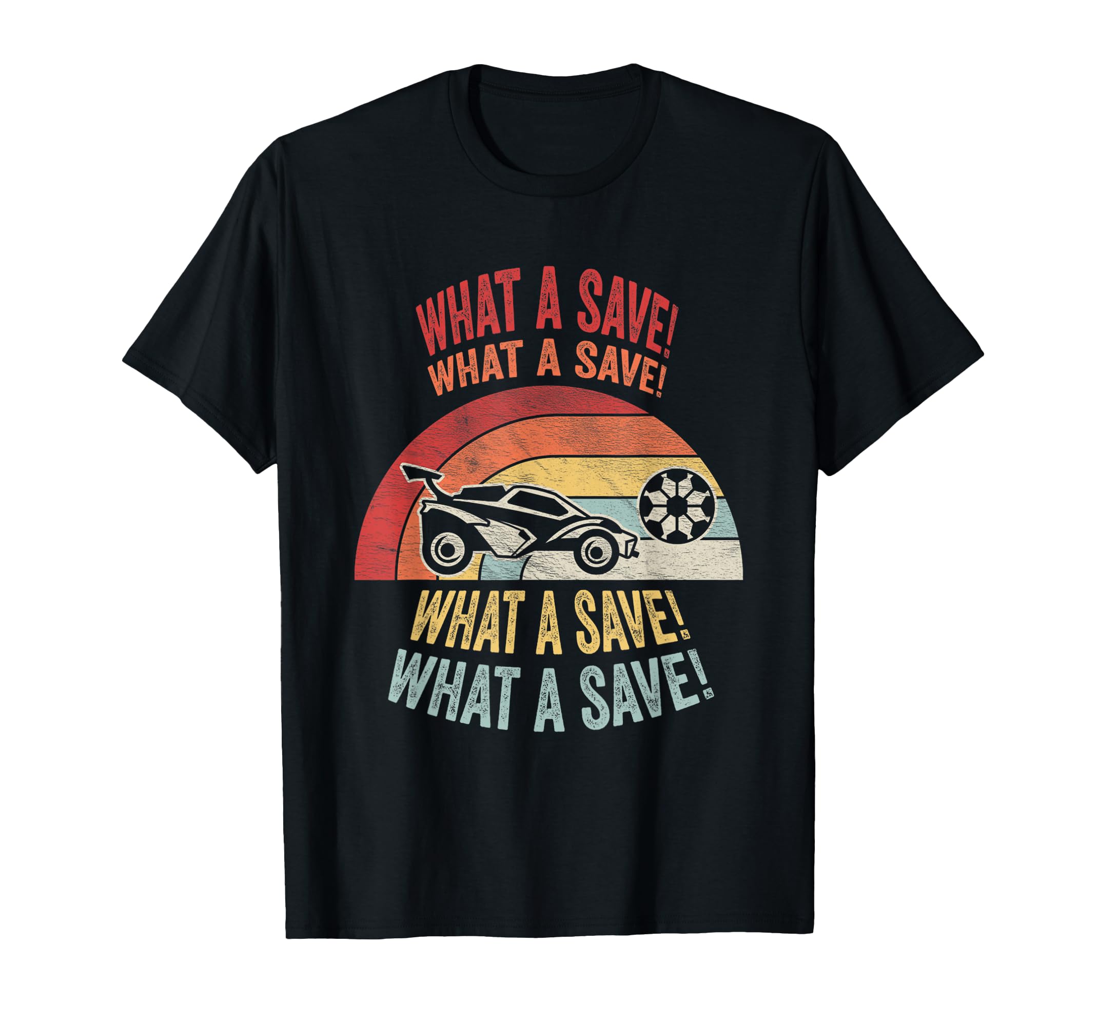What Save Soccer Car League T-Shirt - Fun Novelty Design for Adults