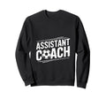 Assistant Coach Soccer Enthusiast Sweatshirt - Streetwear Style for Adults