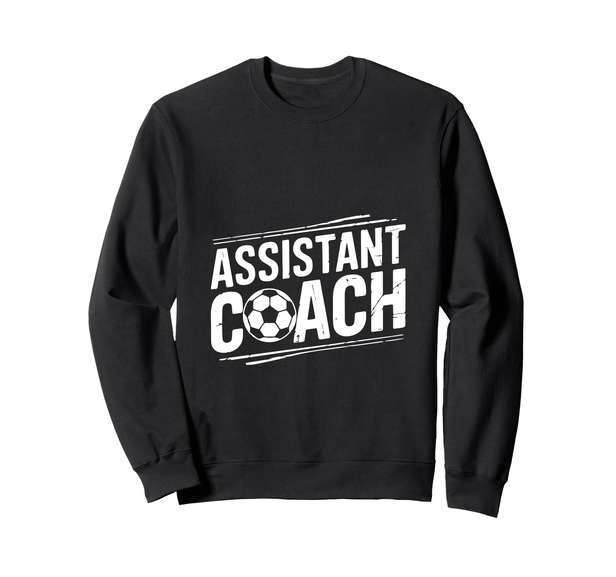 Assistant Coach Soccer Enthusiast Sweatshirt - Streetwear Style for Adults
