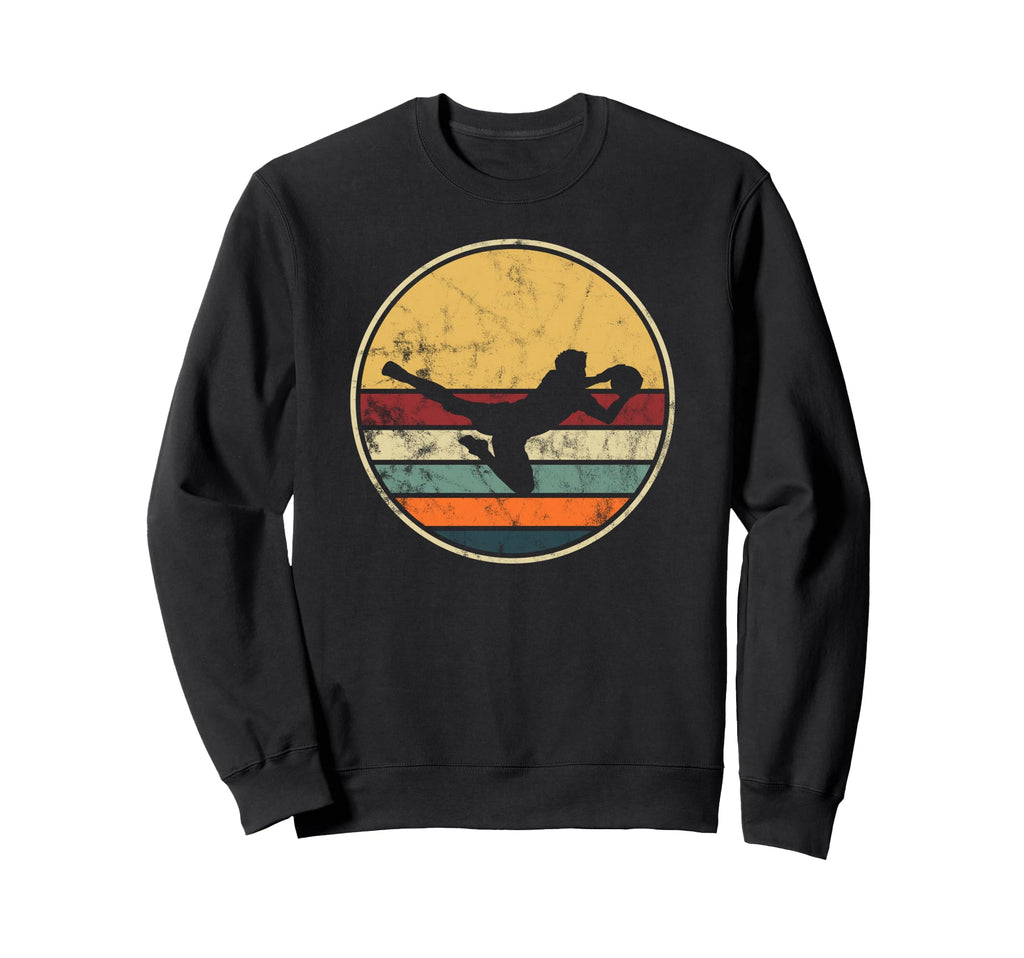 Goalkeeper Distressed Soccer Jersey Sweatshirt - Unique Graphic for Adults