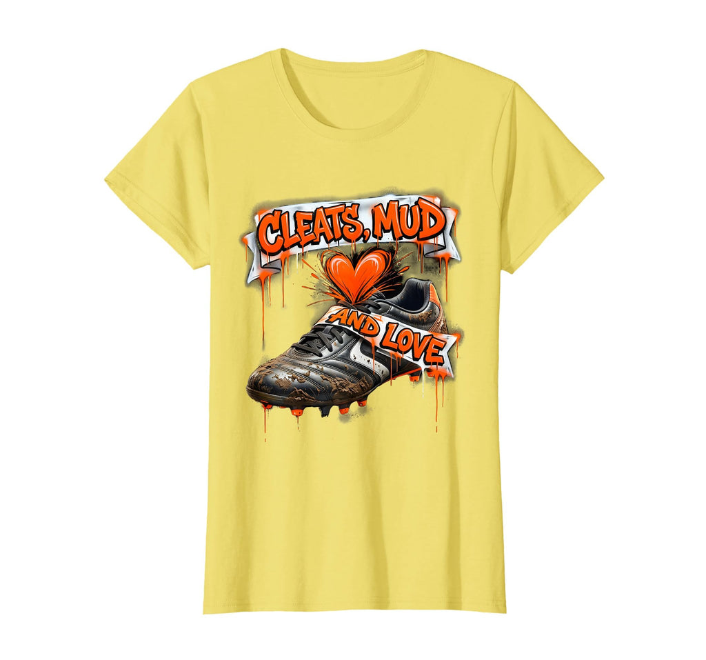 Cleats Mud And Love Soccer Dad T-Shirt - Unique Graphic Unisex