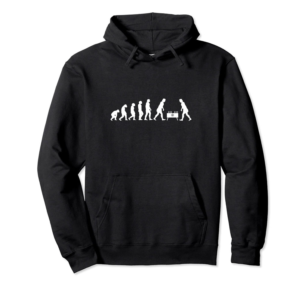 Evolution Foosball I I Love Foosball Hoodie - Graphic Print for Adults