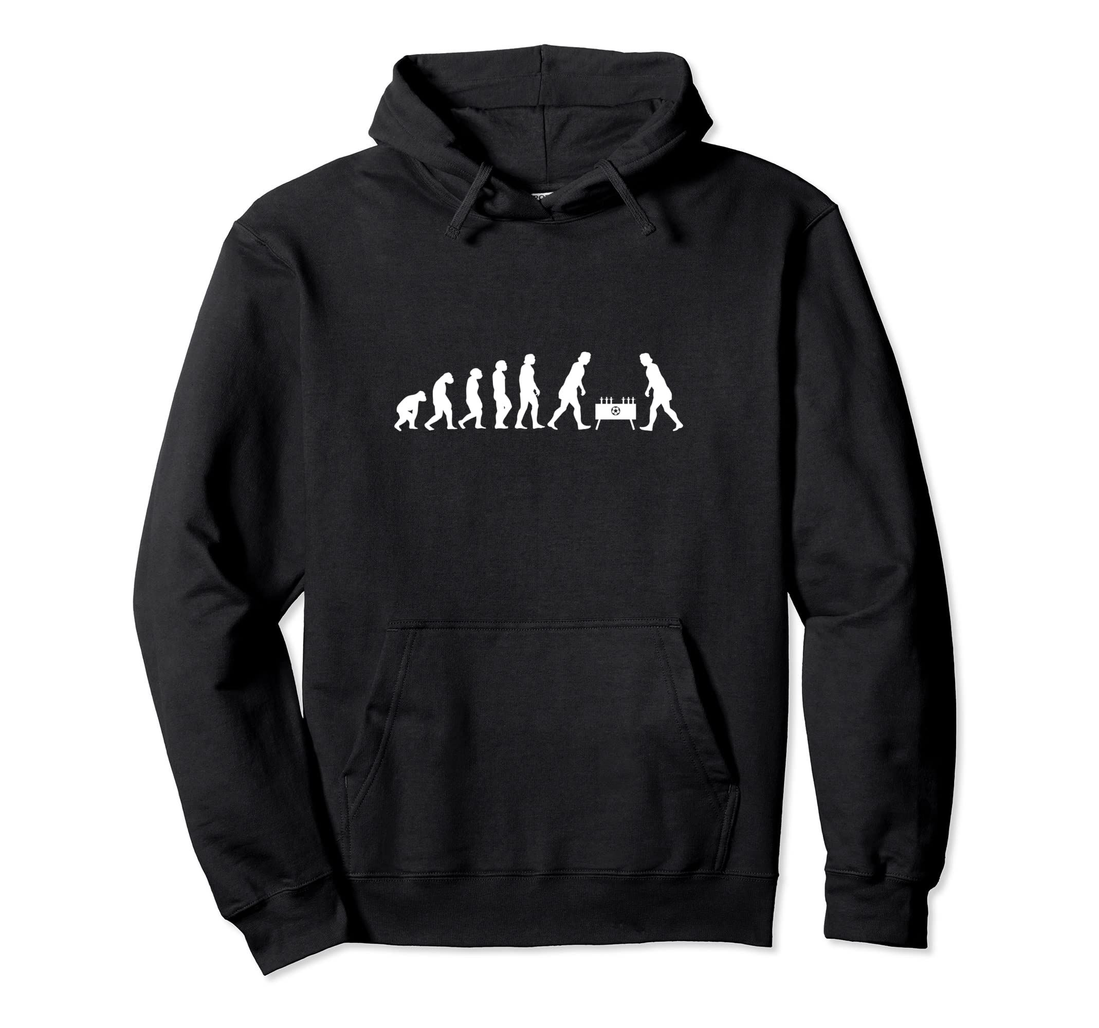 Evolution Foosball I I Love Foosball Hoodie - Graphic Print for Adults