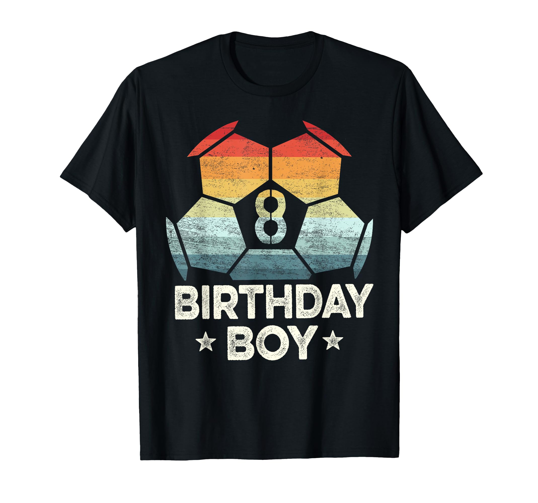 8 Year Old Soccer Player Gifts 8Th T-Shirt - Unique Graphic for Adults
