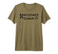 Assistant To Coach Soccer Tri Blend T-Shirt - Trendy Graphic Men Women