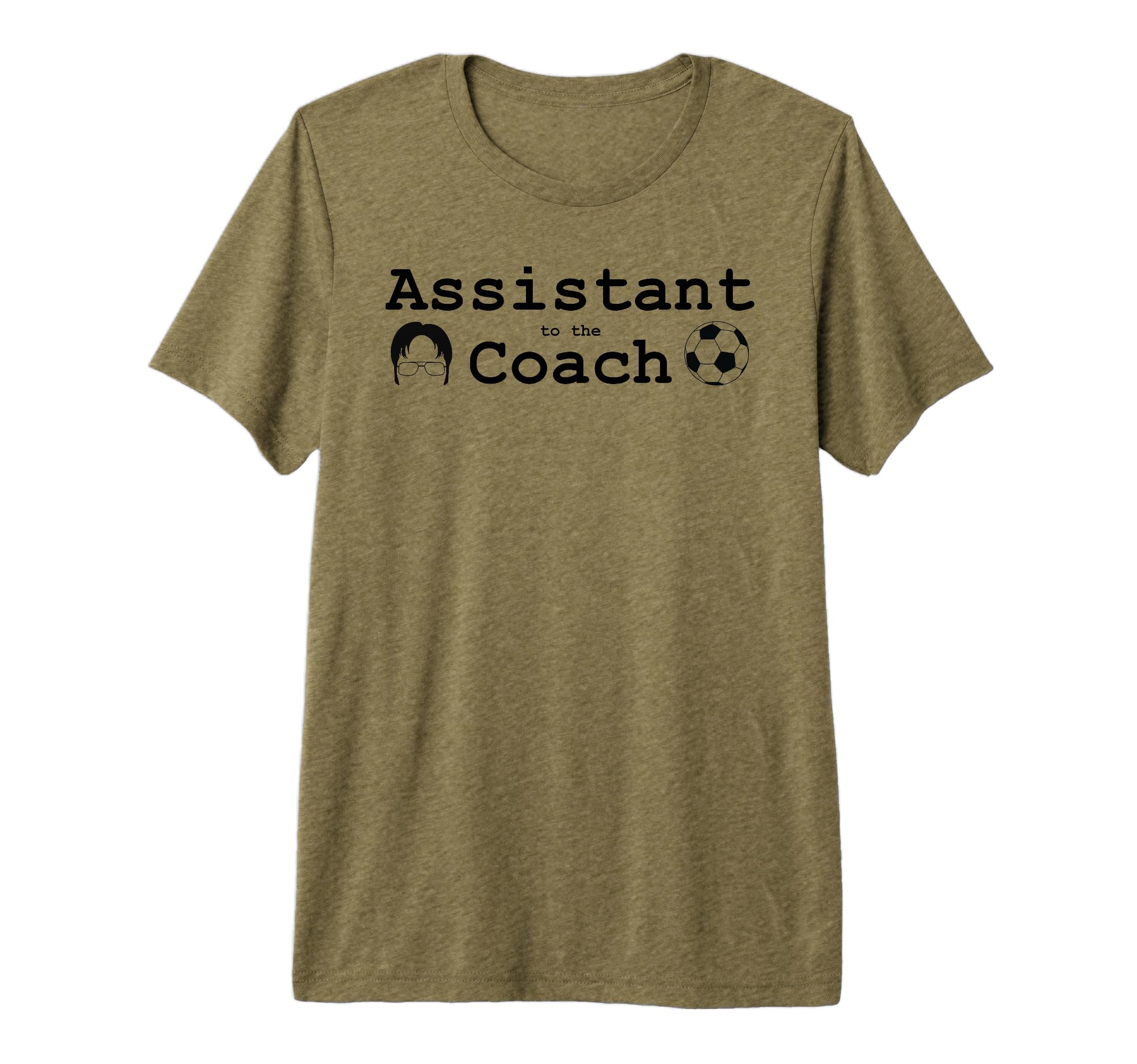 Assistant To Coach Soccer Tri Blend T-Shirt - Trendy Graphic Men Women