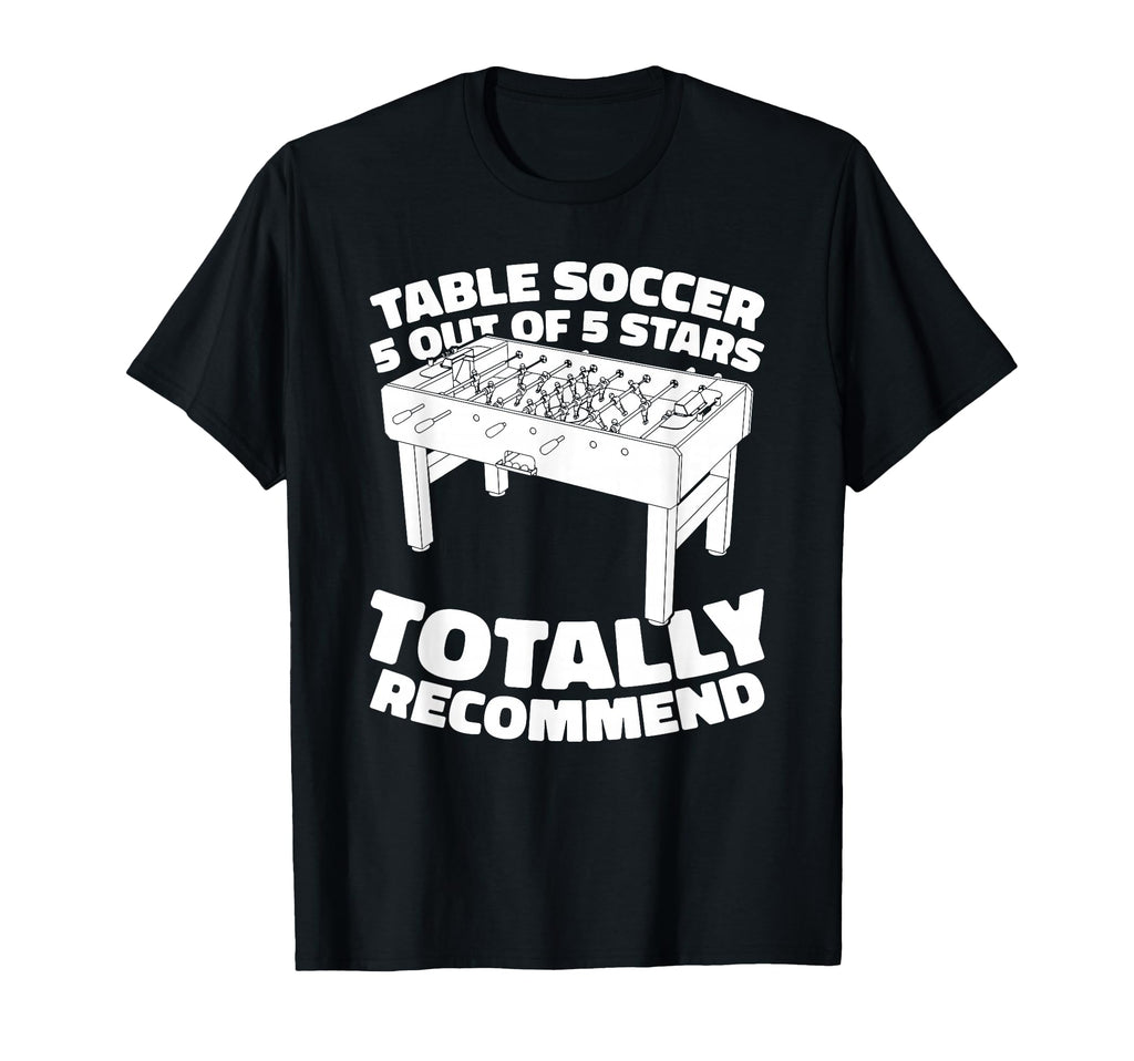 Foosball Kicker Table Soccer T-Shirt - Unique Graphic Men Women