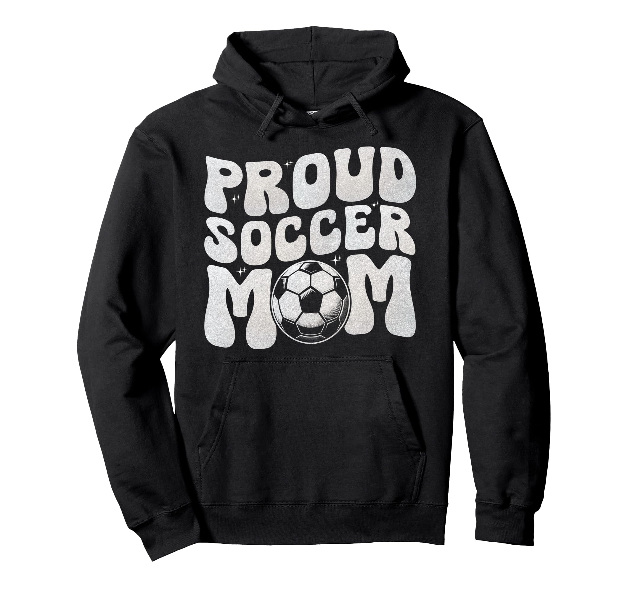 Proud Soccer Mom Football Mama Soccer Hoodie - Custom Art Print Unisex