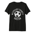 Mccreary County Soccer Distressed 90S T-Shirt - Novelty Apparel for Adults