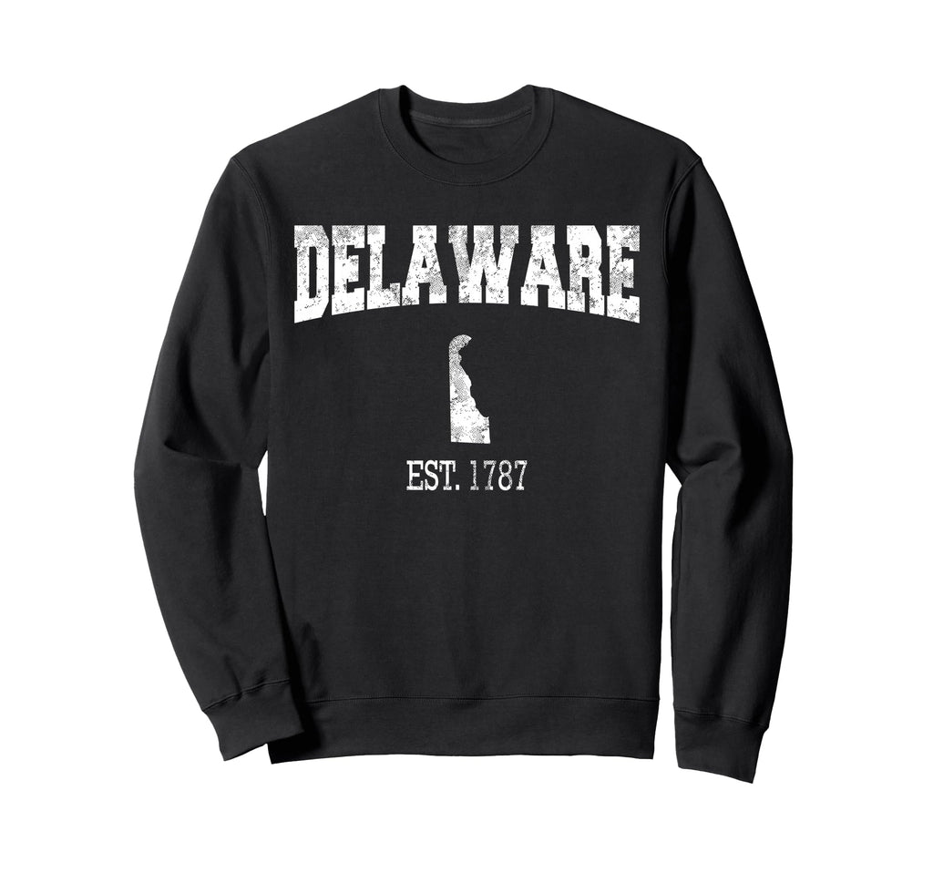 Delaware De Old Sports Gift Sweatshirt - Aesthetic Graphic Men Women