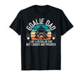 Hockey Goalie Dad Ice Hockey Keeper T-Shirt - Custom Art Print Men Women
