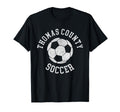 Thomas County Soccer Distressed 90S T-Shirt - Aesthetic Graphic for Adults