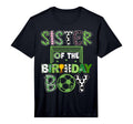 Sister Birthday Soccer Player T-Shirt - Aesthetic Graphic Men Women