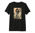 Manga Soccer Striker Football Player T-Shirt - Novelty Apparel for Adults