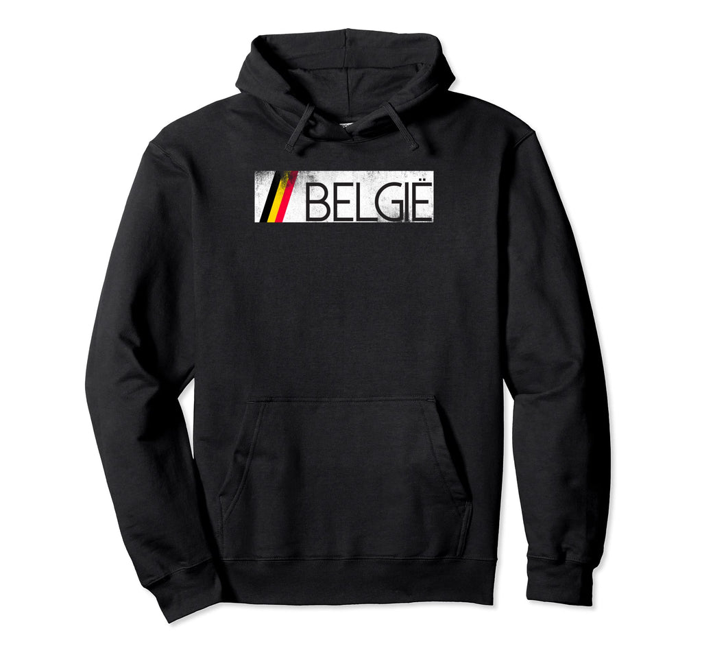 Belgium Flag Pride Soccer Belgian Hoodie - Streetwear Style for Adults