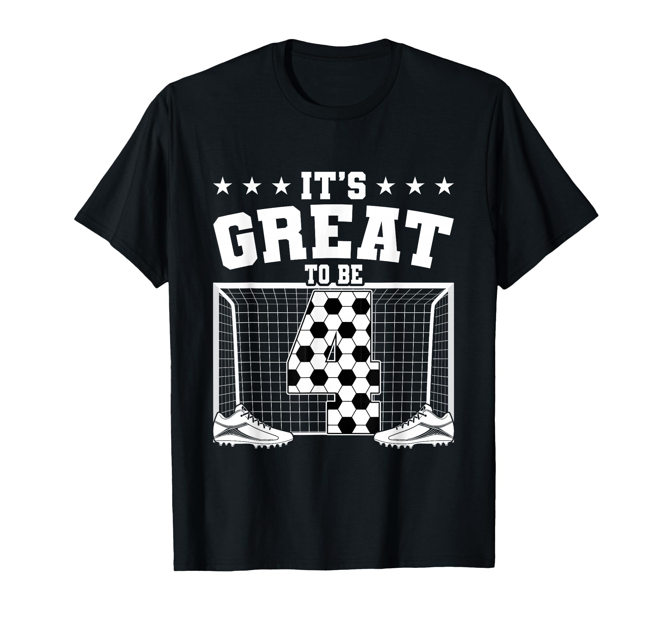 Its Great To Be 4 Years Old 4Th T-Shirt - Graphic Print for Adults