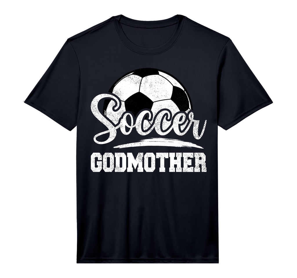 Mens Soccer Godmother Soccer Player T-Shirt - Trendy Graphic Men Women