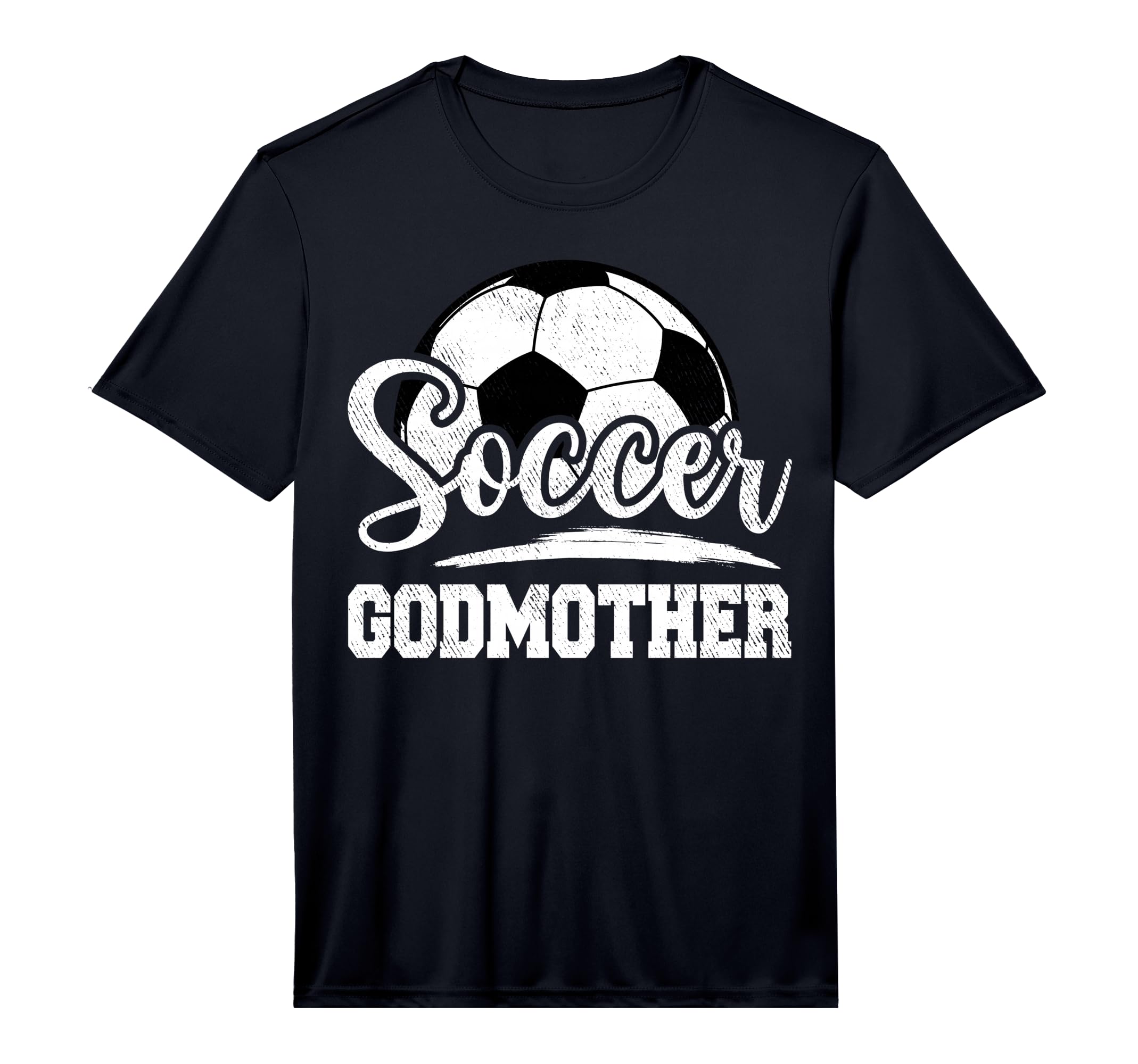 Mens Soccer Godmother Soccer Player T-Shirt - Trendy Graphic Men Women