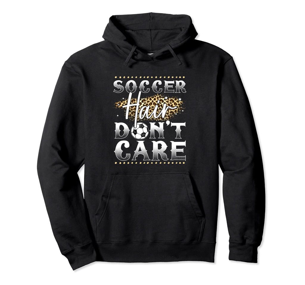 Soccer Leopard Soccer Hoodie - Novelty Apparel Men Women