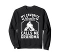 My Favorite Hockey Goalie Grandma Sweatshirt - Unique Graphic Unisex