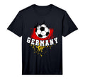Germany Soccer German Football Germany T-Shirt - Graphic Print Men Women