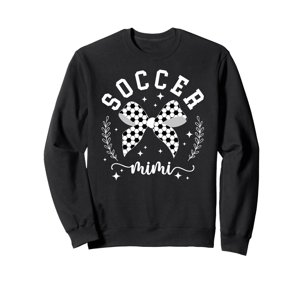 Soccer Mimi Grandma Mimi Soccer Sweatshirt - Unique Graphic for Adults