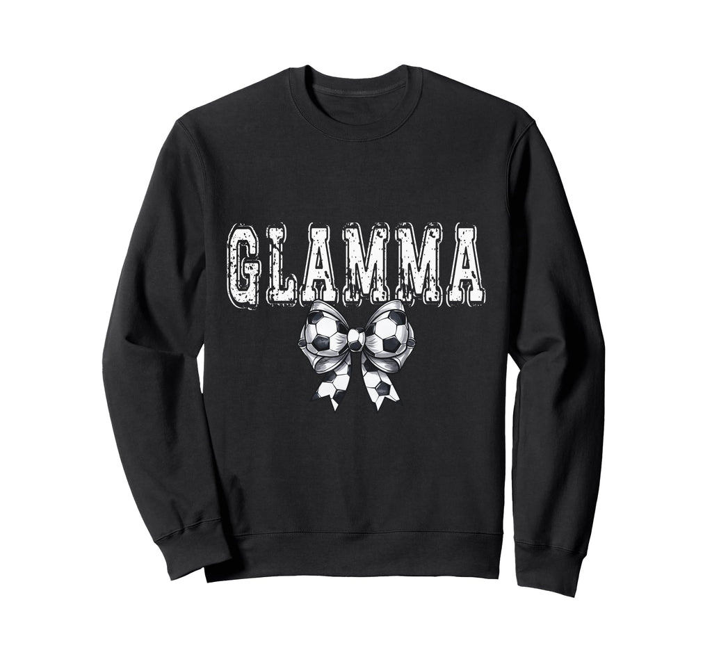 Coquette Soccer Glamma Spirit Sweatshirt - Aesthetic Graphic for Adults
