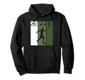 Soccer Stripes Funny Soccer Hoodie - Streetwear Style Unisex