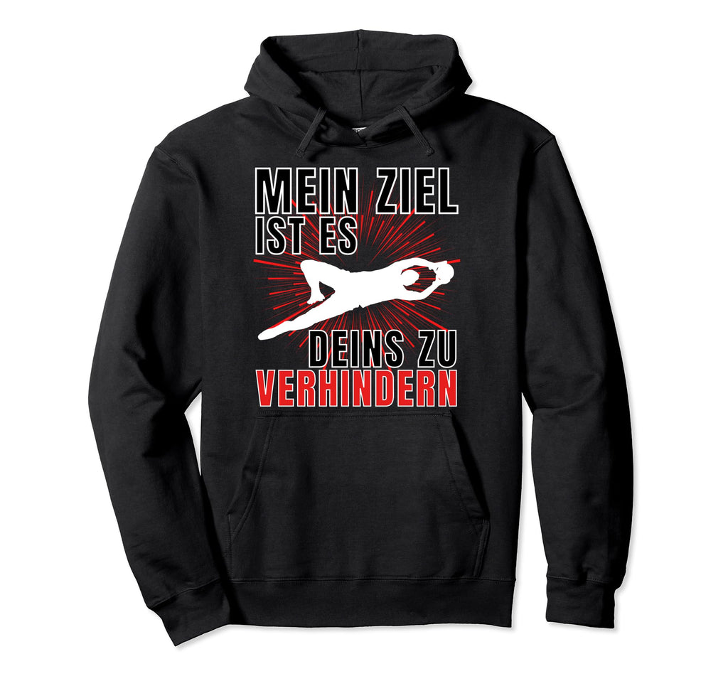 Mens Goalkeeper Goalkeeper Funny Football Hoodie - Unique Graphic Men Women