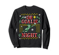 Funny Soccer Goalie Ugly Party Sweatshirt - Fun Novelty Design for Adults