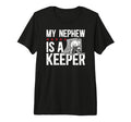 Mens Ice Hockey Keeper Uncle Hockey T-Shirt - Graphic Print for Adults