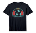 Soccer Ball 80S Soccer Player Performance T-Shirt - Custom Art Print Unisex