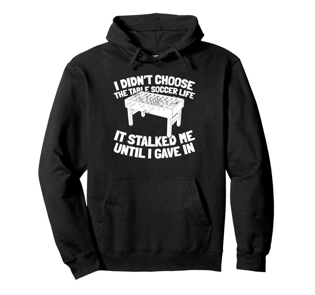 Table Soccer Kicker Foosball Hoodie - Graphic Print for Adults